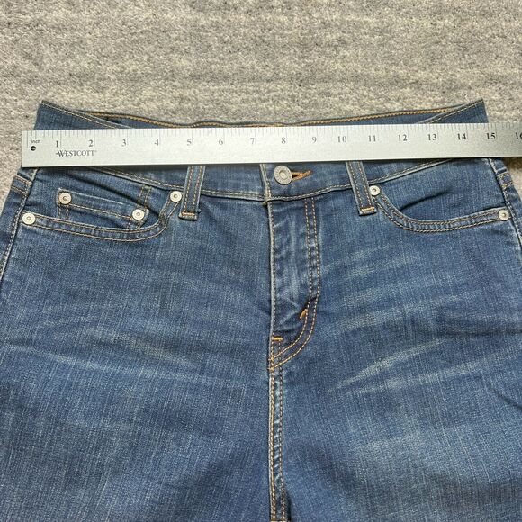 Levi's 512 Womens Jeans Perfectly Slimming Boot Cut Denim 10 S/C - Picture 5 of 11